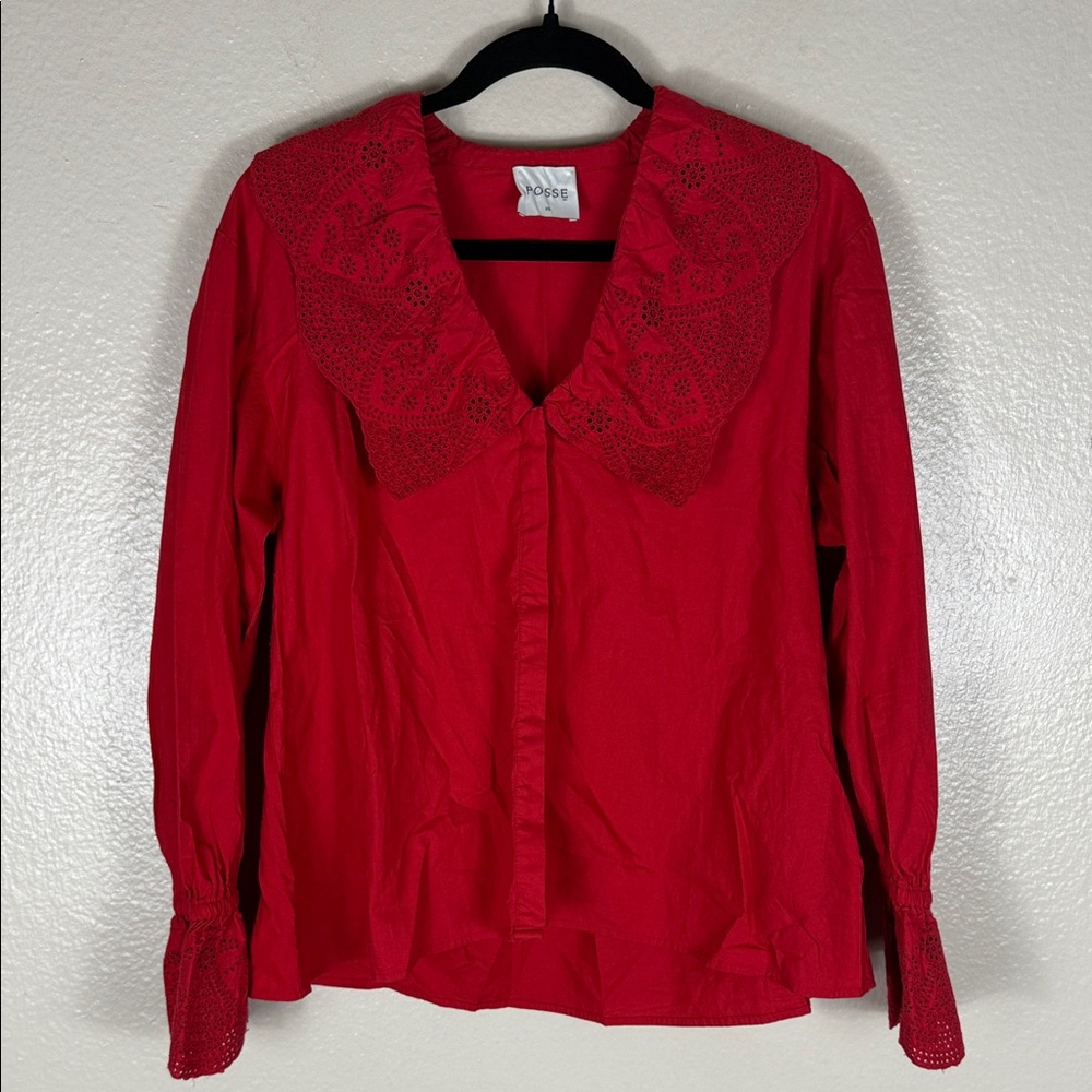 Posse Beryl Top in Ruby - Picture 8 of 11